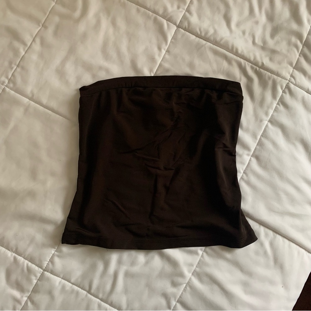 2000s Brown Tube Top